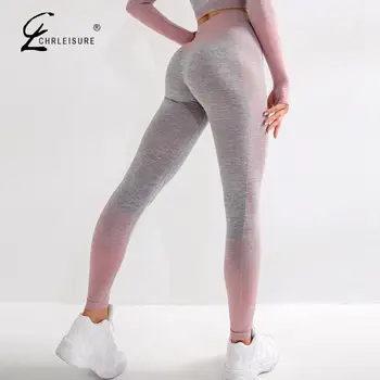 Ženy Sexy Push Up Vysoký Pás Legíny Telocvični Activewear Bezšvíkové Leginy Pletenie Cvičenie Femme Jegging