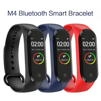 M4 Smart Hodinky Inteligentný Náramok Krvného Tlaku, Srdcovej Frekvencie Fitness Tracker Smartwatch Zdravie Náramok Sport Krokomer