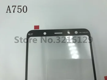 Pre Samsung Galaxy A7 2018 A750 A750F A750FN A750G A8 A750GN Pôvodné Telefón Dotykový LCD Displej Predné Vonkajšie Sklenené panely, Náhradné