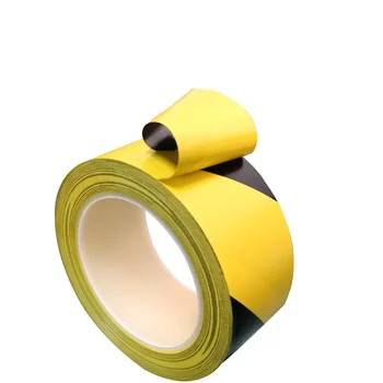 33m Žltá čierna výstražné pásky Značenie Bezpečnostné Mäkké PVC Silné Lepidlo Priľnavosť pásky Pre Továreň na Sklade Schody výstražné nálepky