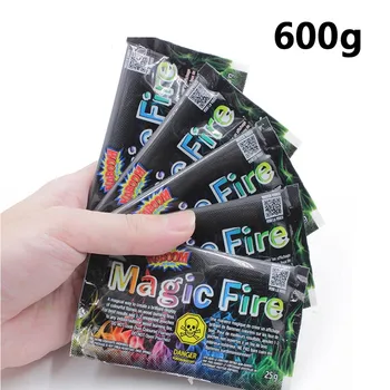 600 g Mystický Oheň Farebné Magické Plameň pre Táborák Ohňa Strany Krb Plamene Prášok Magický Trik Pyrotechnické Hračky