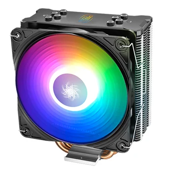 DEEPCOOL GAMMAXX GT 400 4 heatpipe CPU chladič radiátor, 12 PWM LED, RGB, ARGB chladiaci ventilátor, Pre 115x 2011 1366 AMD AM4 AM3 slot