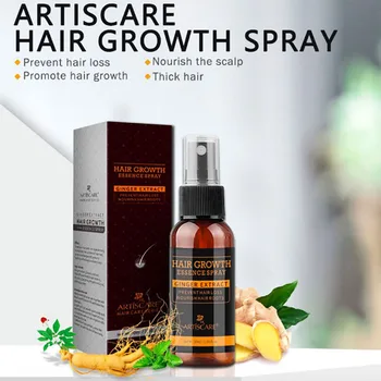 Zázvor Rýchly Rast Vlasov Sprej Sérum Esenciálny Olej Proti Prevencii Vlasy Prísť Kvapaliny Poškodené Vlasy Repair Rastie