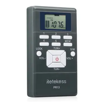 Mini Prenosné 60-108 MHz FM Rádia Sprievodca Vreckové Rádio S 3,5 Mm Stereofónny konektor pre Slúchadlá
