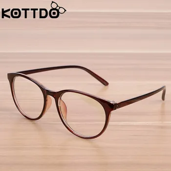 Kottdo vintage kolo krátkozrakosť okuliare mužov retro okuliare rámy pre ženy okuliarov, rámov lunette de vue femme