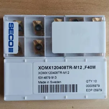 SECO XOMX120408TR-M12,F40M CNC Karbidu Vložky 10Pcs/Box ***Factory balenia***