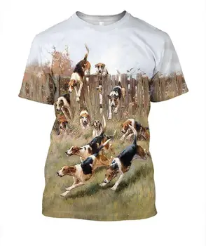 Zvierat, včela / koala / jeleň 3D Vytlačené mužov tričko Harajuku Módne tričko s Krátkym rukávom letné ulici Bežné Unisex tričko DW0040