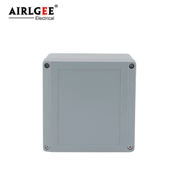 140 * 140 * 100 mm die-cast, hliníkový kryt elektronickej box nepremokavé námestie okno vonkajšie elektrické hliníkové ovládací box