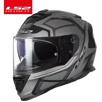 Capacete LS2 FF800 motocyklové prilby ls2 BÚRKA plná tvár, duálny objektív Prilbu casco moto s free anti-fog systém