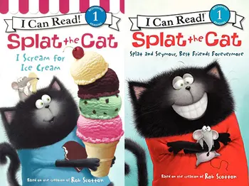 16 Kníh/Set som Si Čítať Splat Mačka anglický Príbeh Knihy Deti Skoro Educaction Čítania Knihy s CD