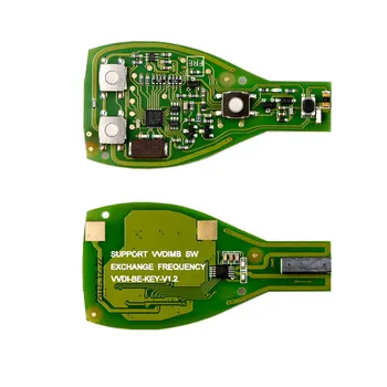 XHORSE VVDI BYŤ Kľúčom Pro Pre Benz XNBZ01CH Diaľkové Tlačidlo Čip V1.5 Vylepšenú Verziu Môžete vymieňať token pre VVDI MB BGA Nástroj Tlačidlo Shell