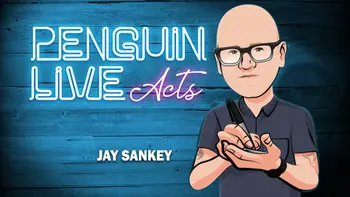 2019 Jay Sankey Penguin Live Act Magic Pokyny Magický trik