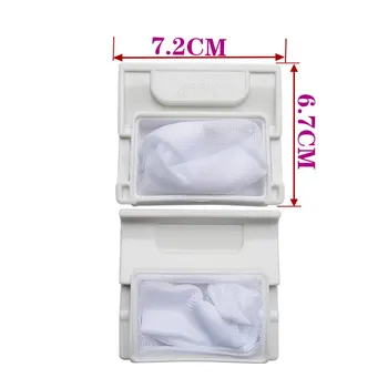 Originálne OEM, práčka filtračné vrecko/vrecka na prach, 6.7*7.2 cm,vhodné pre LG práčka filtračné vrecko XQB42-18/28/38/68/88