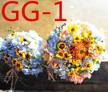 Svadobné svadobné doplnky drží kvetiny 3303 GG