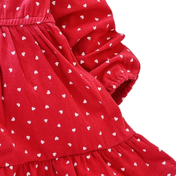 2019 Dievčatá Oblečenie Na Jeseň Nové Deti Clohting Dot Tlače Módne Deti Princezná Šaty Detské Dievčenské Šaty