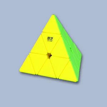 Qiyi Qiming Magic Cube Pyramídy Magic Tehly Blok Mozgu Teaser na Nový Rok Dar, Hračky pre Deti cubo magico
