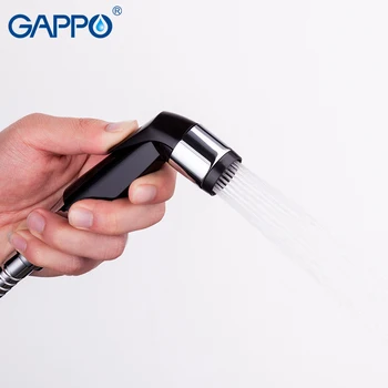Gappo Bidety black toaletné vody sprcha náustok kúpeľne bidet kohútik sprej moslimských sprcha tryska postrekovač vaňa sprcha