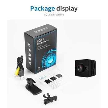 Pôvodné Mini WIFI Kamera 1080P Nočné Videnie Nepremokavé Dash Cam Auto videorekordér DVR Kamera Nočného Videnia Senzor