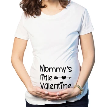 Vianočné Materskej Oblečenie Tričká Topy Lete Tehotné Materskej Tričká Krátky Rukáv Bežné Tehotenstvo Oblečenie Zábavné Tehotné
