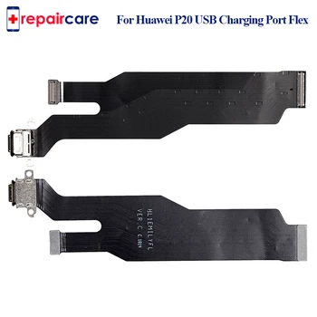 Pre Huawei P20 USB Nabíjací Port Pre Huawei P20 Snímač Flex, Power On/Off Flex pre huawei p20 zásuvka na Kartu Sim
