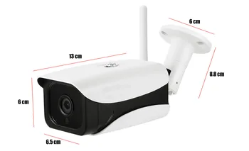HD 1080P IP Kamera, Bezdrôtové Wifi Bullet Camara Vonkajšie Nepremokavé Nočné Videnie IR Onvif P2P Home Security Camara 2018