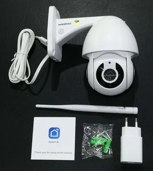 Tuya Vonkajšie Smart Home Security Kamera 2MP 1080P Vonkajšie Smart Wifi PTZ Kamery