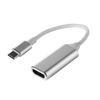 Creacube Typ C na kompatibilný s HDMI kábel Kábel Adaptéra 4K 30hz USB 3.1 Adaptér Converter pre MacBook Samsung Galaxy s rezacím zariadením S10 Huawei P40