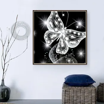 SKTN DIY 5D Špeciálne Tvarované Diamond Maľby Zvierat Kvet Náboženské Motýľ Diamond Výšivky Deti Vianočný Darček