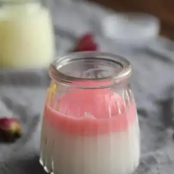 8pcs Pruhované Vertikálne Puding Fľaše Roztomilý žiaruvzdorného Skla Jelly Jogurt Jar Nádoby Mlieka Pohár s Viečkom