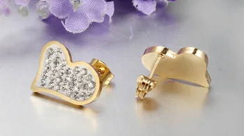 FXM CCE332 nehrdzavejúcej pár náhrdelník hot predávať kvalitné najlepšie ženy 42mm kamenné srdce, dar, ženy šperky