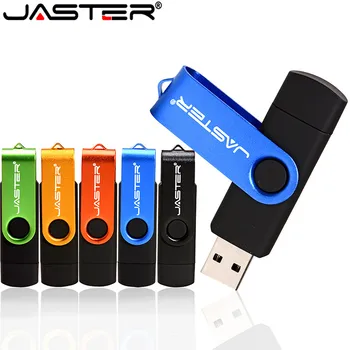 JASTER USB 2.0 A OTG USB Flash Disk Kovové Pero Disk 64 GB 32 GB 4 GB pero jednotky OTG externé úložné pamäťovú jednotku usb flash pero jednotky