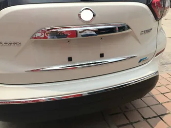 Na Nissan MURANO 2016 2017 ABS Chrome Veka batožinového priestoru Kryt Výbava
