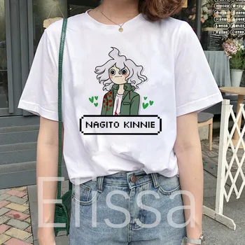 Janpan Anime Kokichi Oma T-tričko s potlačou Ženy Móda Pravdy a Lži Hre Zábavné Graphic Tee Tričko Bežné Krátky Rukáv Topy