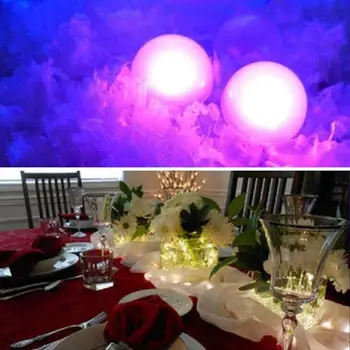 100ks/veľa 100 X Kolo Led Bleskom Loptu Lampa Balón Svetlo dlhý pohotovostný čas na Papier Svietidla Balloo