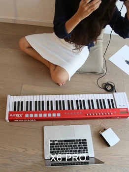 88 kláves X6, X8 hudobný aranžér 49 37 25 protiváhu prenosné 61 kláves MIDI klávesnice