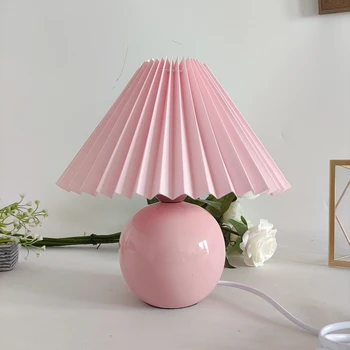 2021 nový Japonský štýl jednoduchý a čerstvé keramické mini hotel hosťovská izba domáce dekorácie malá stolná lampa stolové lampy pre spálne