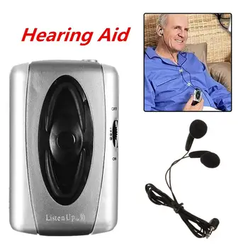 Prenosný Zvukový Zosilňovač Sluchu-Pomoc Počúvanie Zariadenie vo Veku Headset Nástroj Najnovšie