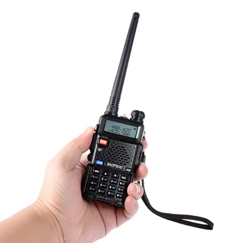 BAOFENG UV 5R Walkie Talkie UV5R VHF/UHF Dual Band Ručný Vysielač palubného telefónu s FM Rádio Prijímač, Spustenie Kľúčových