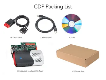 CDP TCS V3.0 NEC relé OBD2 skener 2016.00 keygen cdp tcs Multidiag pro auto diagnostický nástroj pre autá, nákladné automobily OBDII code reader