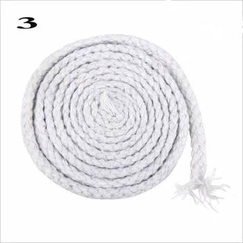 16 farieb, 5mm široký 50 m/veľa bavlna motúzov HOBBY ručné remeselné pletené lano pletená line domov textilné tkaniny dekoratívne lano