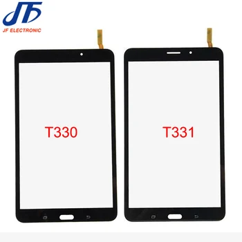 15pcs/veľa dotykový panel Pre Samsung Galaxy Tab 4 8.0 T331 3G / T330 Wifi verzia Dotyková Obrazovka Digitalizátorom. Predné vonkajšie Sklo