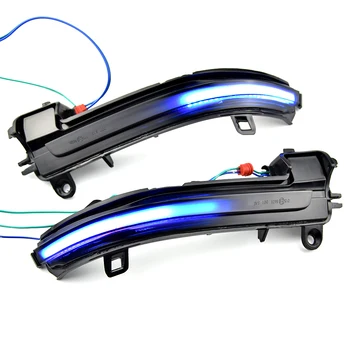 Spätné zrkadlo Dynamické Blinker Zase Signál LED svetlo pre BMW F20 F30 F31 F21 F22 F23 F32 F33 F34 X1 E84 F36 1 2 3 4 F87 M2 lampa