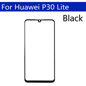 10Pcs\veľa Pre Huawei P30 Lite \Nova 4E Dotykový Displej Predné Vonkajšie Sklo Objektívu Pre P30 LCD Náhradné Sklo