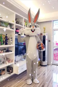 2017 Predávajú Ako Horúce Profesionálne Veľkonočný Zajačik Maskot Kostýmy Králik a Bugs Bunny Dospelých maskot na predaj