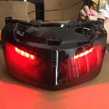 Upravený Motocykel nmax155 nmax taillamp zadné svetlo žltá zase signálneho svetla pre nmax155 nmax125 nmax150 2016 2017 2018 2019