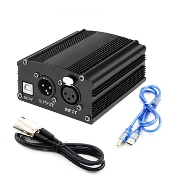 BM 800 Profesionálnych Kondenzátorových Mikrofónov bm800 Audio Vokálne záznamu pre Počítač karaoke Phantom power pop filter Zvuková karta