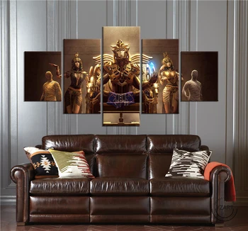 Faraón Múmiový V Hre PUBG FPS Hra Plagát HD obrazov na Stenu Plátno Umenie pre Home Decor