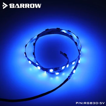 Barrow LRC2.0 5V farebný svetelný pás samolepiaci mäkké svetlo s 0.5 m, pre vody kanál rada nahradenie RGB30-5V