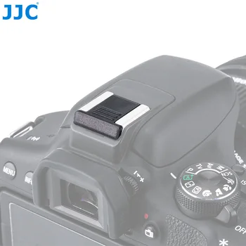 JJC Fotoaparát DSLR Konektor Bliká Mikrofóny Video Svetlá Stojan, Chránič Spp Hot Shoe Kryt pre Canon EOS 5D MARK II/50D/40D