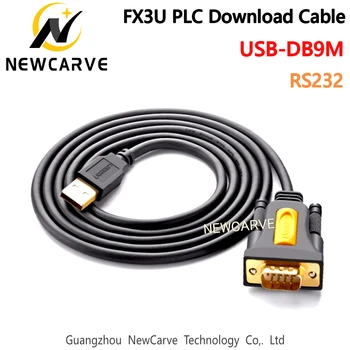FX3U PLC PC Kábel USB Na RS232 Sériový Port COM PDA 9 DB9 Pin Kábel Pre systém Windows 7 8.1 XP, Vista Mac OS USB, RS232 COM NEWCARVE